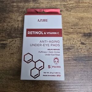 New Azure Retinol & Vitamin C Under-Eye Pads Pack Of 5